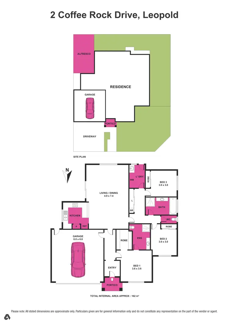 Floorplan of Homely house listing, 2 Coffee Rock Drive, Leopold VIC 3224