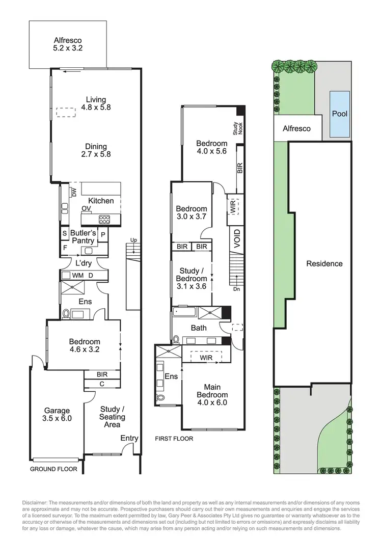 Floorplan of Homely townhouse listing, 12b Latrobe Street, Caulfield South VIC 3162