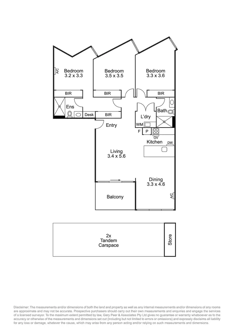 Floorplan of Homely apartment listing, 502/105 Punt Road, Windsor VIC 3181