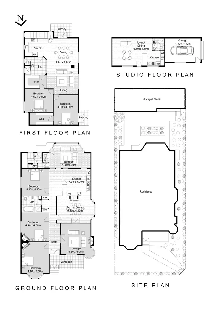 Floorplan of Homely house listing, 382 High Street, Windsor VIC 3181