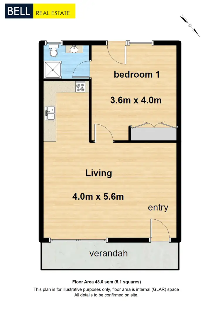 Floorplan of Homely unit listing, 5/22 Leith Road, Montrose VIC 3765