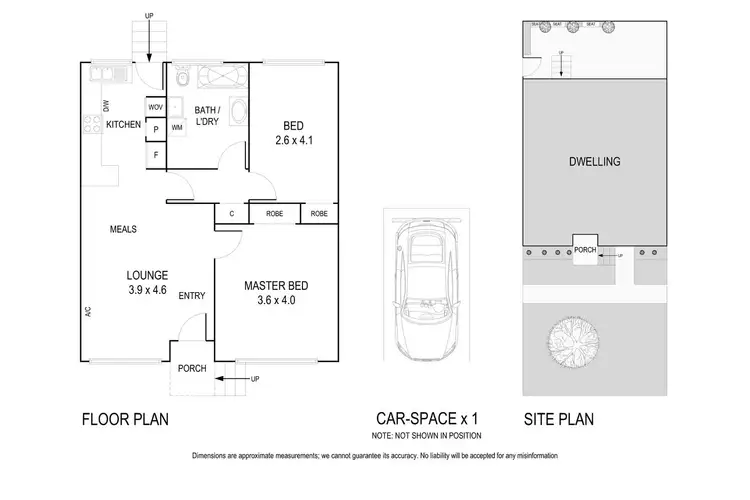 Floorplan of Homely unit listing, 2/198 Cape Street, Heidelberg VIC 3084