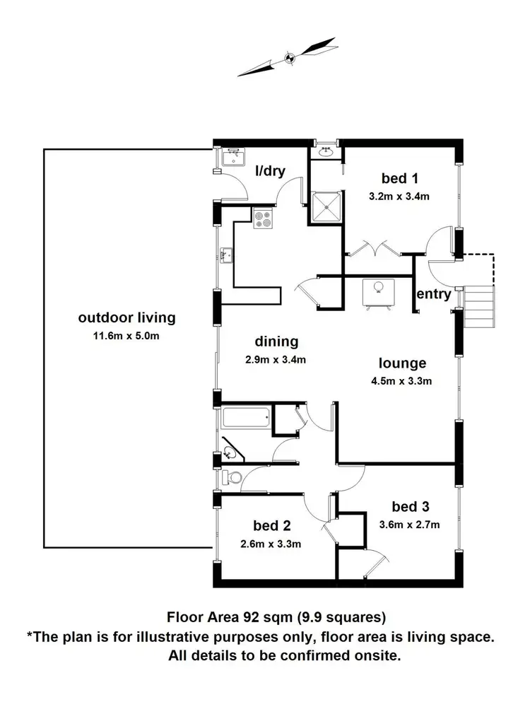 Floorplan of Homely house listing, 13 Vera Court, Millgrove VIC 3799