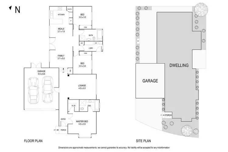 Floorplan of Homely house listing, 6 Hampton Close, Templestowe VIC 3106