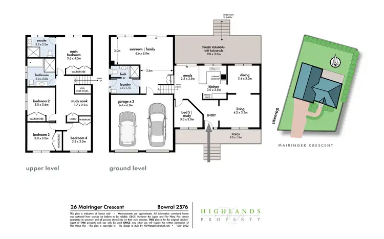 Floorplan of Homely house listing, 26 Mairinger Crescent, Bowral NSW 2576
