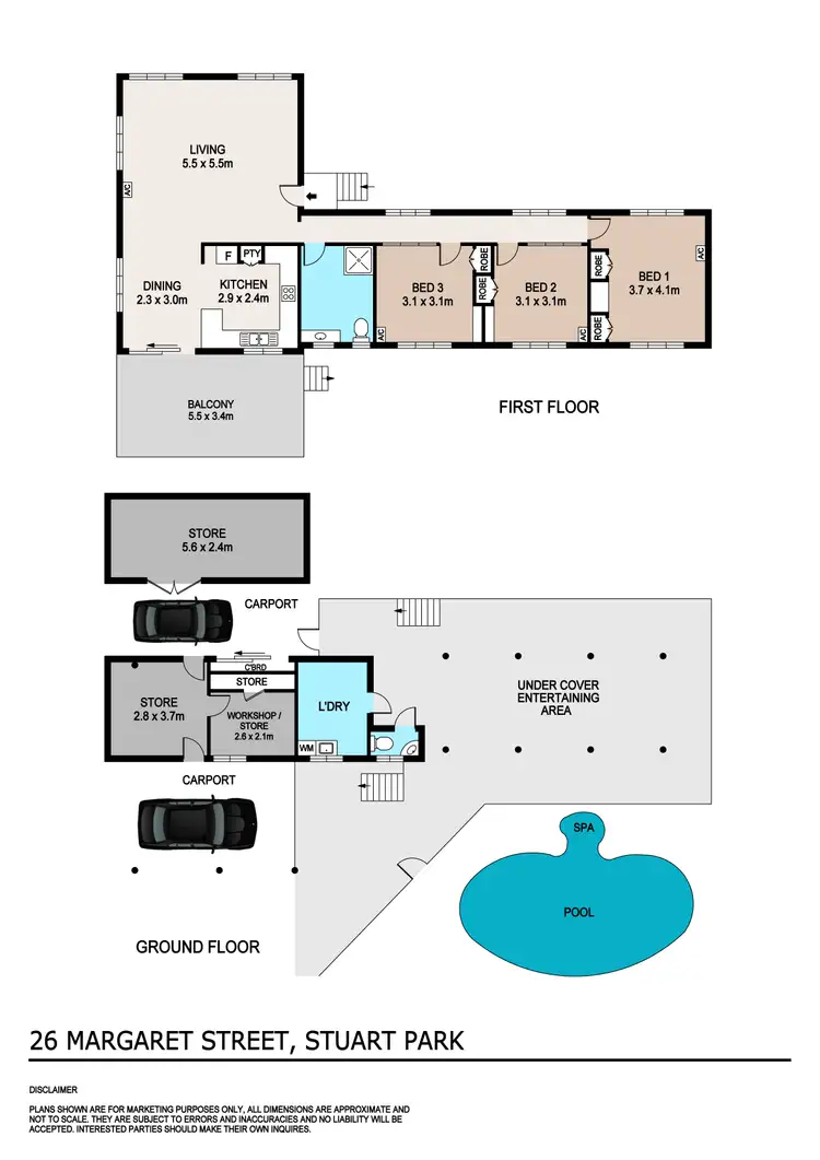 Floorplan of Homely house listing, 26 Margaret Street, Stuart Park NT 820