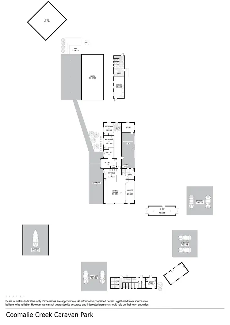 Floorplan of Homely house listing, 6375 Stuart  Highway, Coomalie Creek NT 822