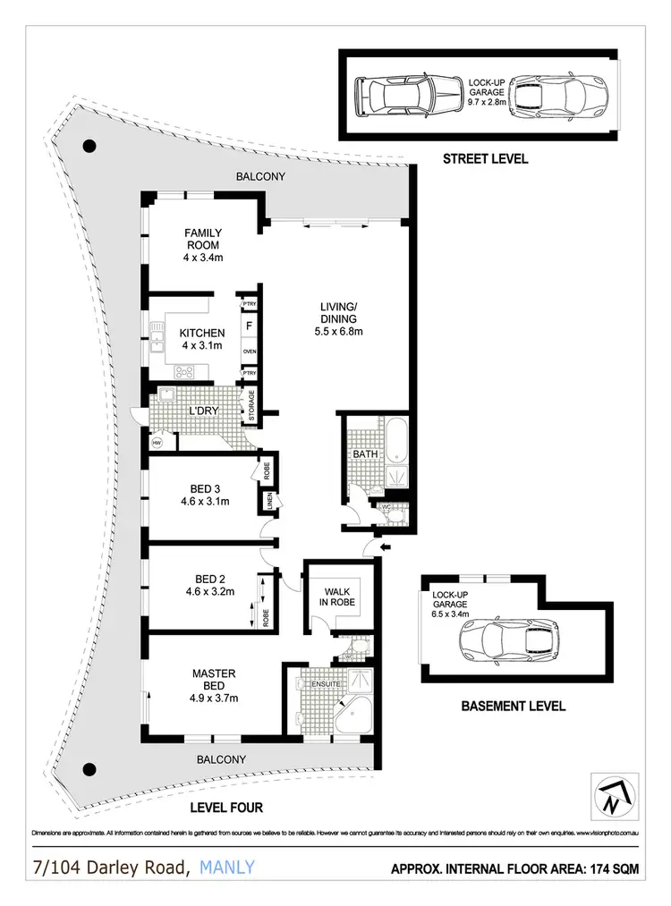 Floorplan of Homely apartment listing, 7/104 Darley Road, Manly NSW 2095