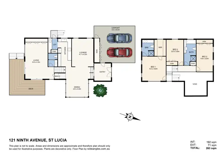Floorplan of Homely house listing, 121 Ninth Avenue, St Lucia QLD 4067