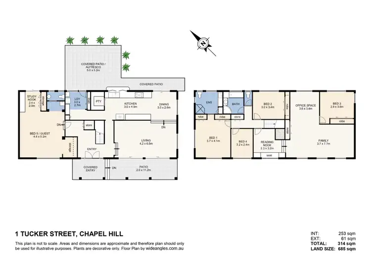 Floorplan of Homely house listing, 1 Tucker Street, Chapel Hill QLD 4069