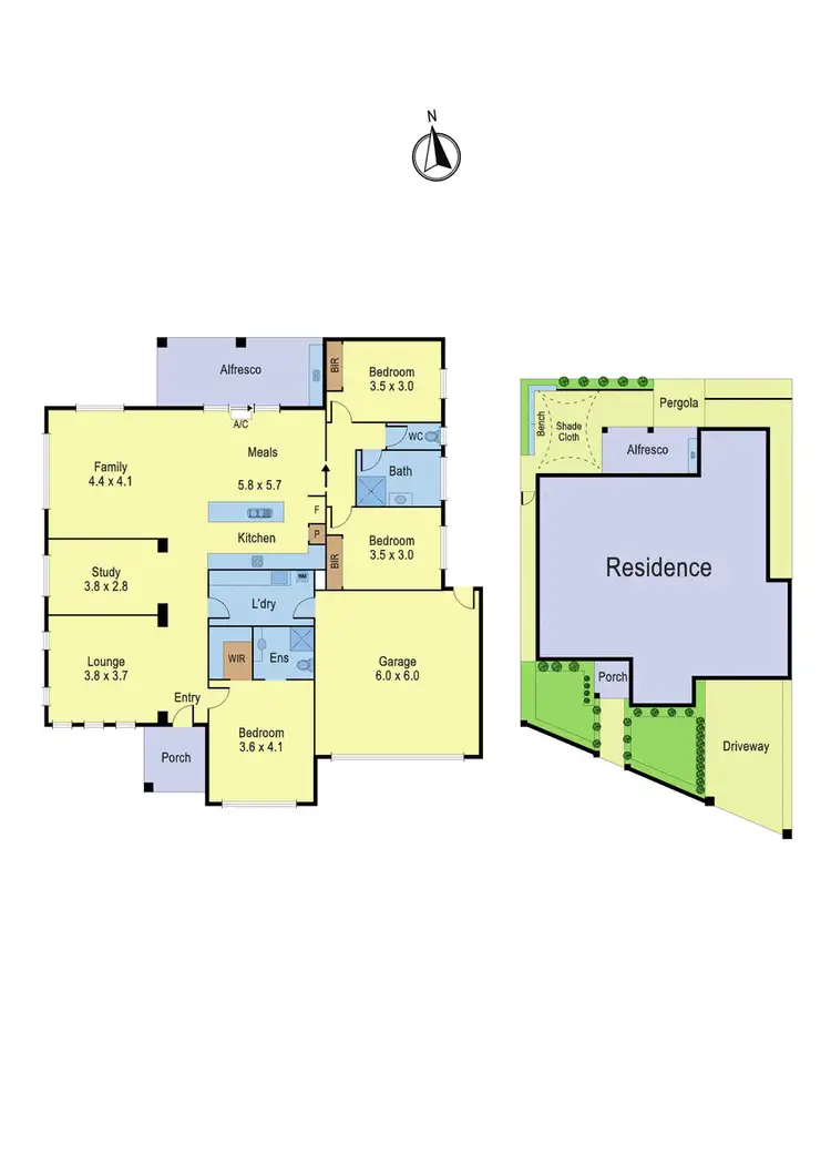 Floorplan of Homely house listing, 114 Lyndarum Drive, Epping VIC 3076