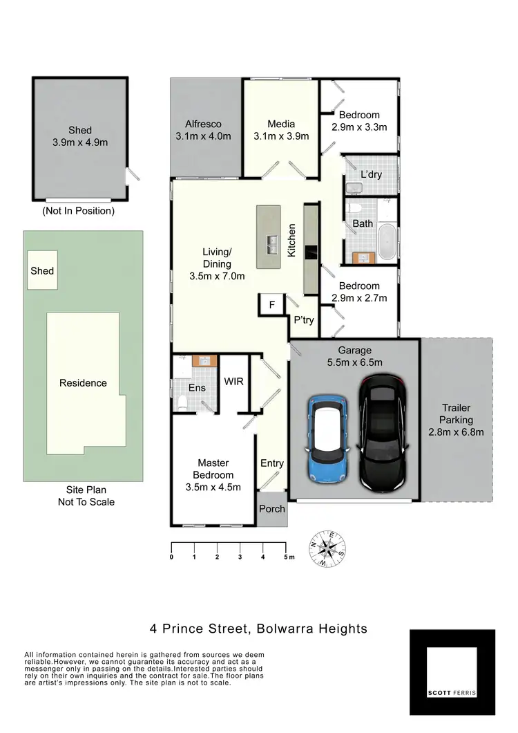 Floorplan of Homely house listing, 4 Prince Street, Bolwarra Heights NSW 2320