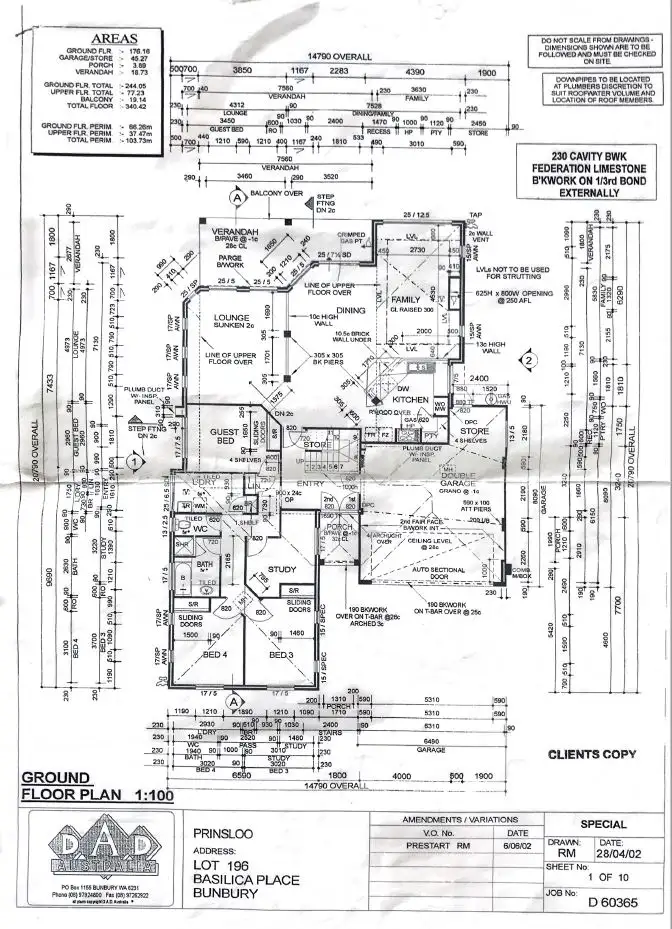 Floorplan of Homely house listing, 8 Basilica Place, Pelican Point WA 6230