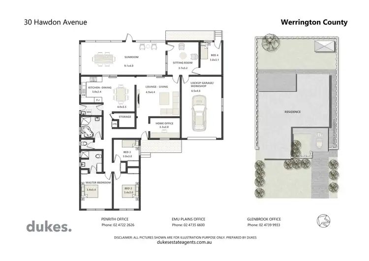 Floorplan of Homely house listing, 30 Hawdon Avenue, Werrington County NSW 2747