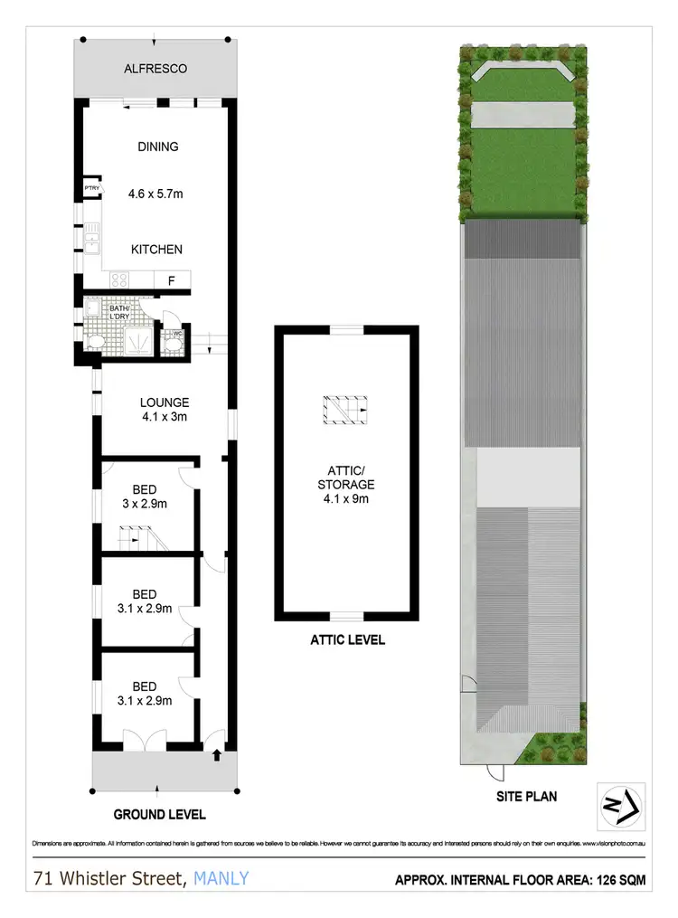 Floorplan of Homely house listing, 71 Whistler Street, Manly NSW 2095