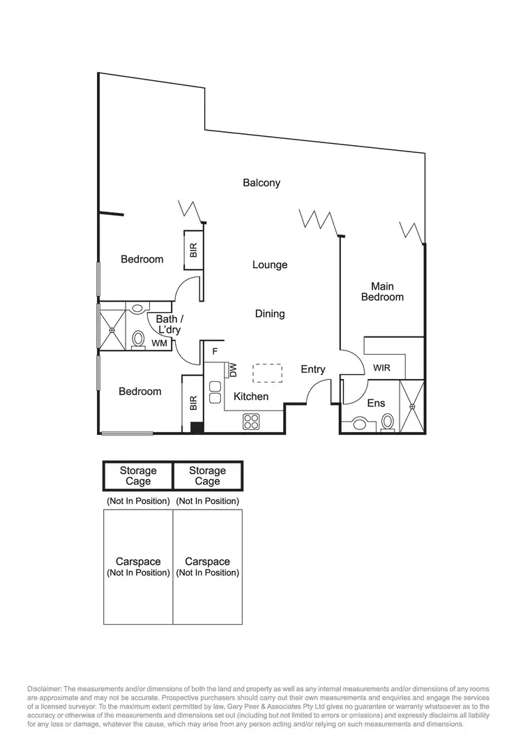 Floorplan of Homely apartment listing, 202/127 Murray Street, Caulfield VIC 3162