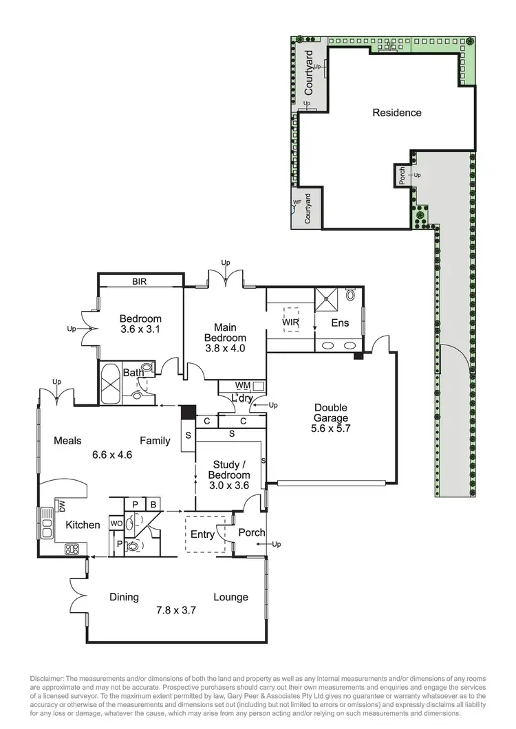 Floorplan of Homely unit listing, 2/4 Kent Grove, Caulfield North VIC 3161
