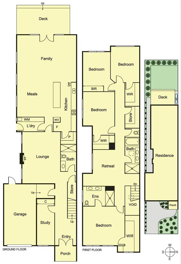 Floorplan of Homely townhouse listing, 20b Latrobe Street, Caulfield South VIC 3162