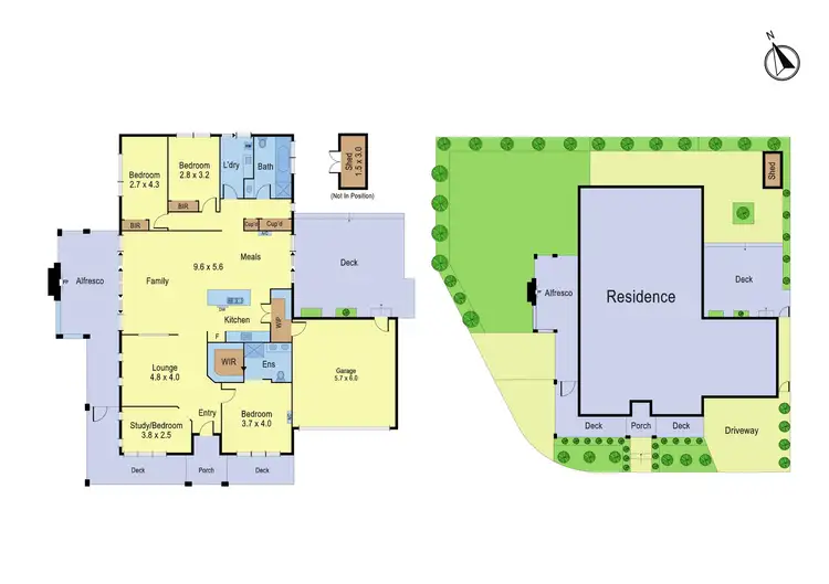 Floorplan of Homely house listing, 1 Gardense Parade, South Morang VIC 3752