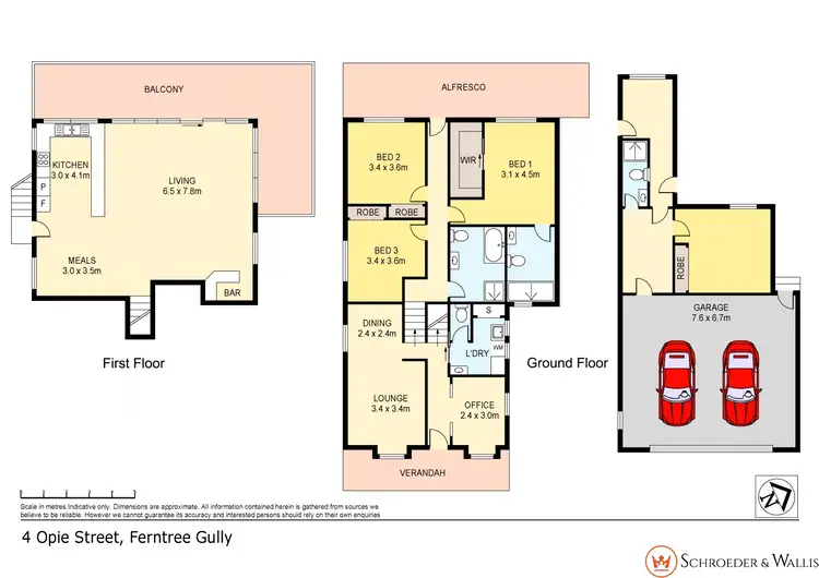 Floorplan of Homely house listing, 4 Opie Street, Ferntree Gully VIC 3156