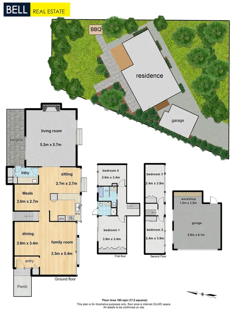 Floorplan of Homely house listing, 4 Lyndall Road, Belgrave South VIC 3160