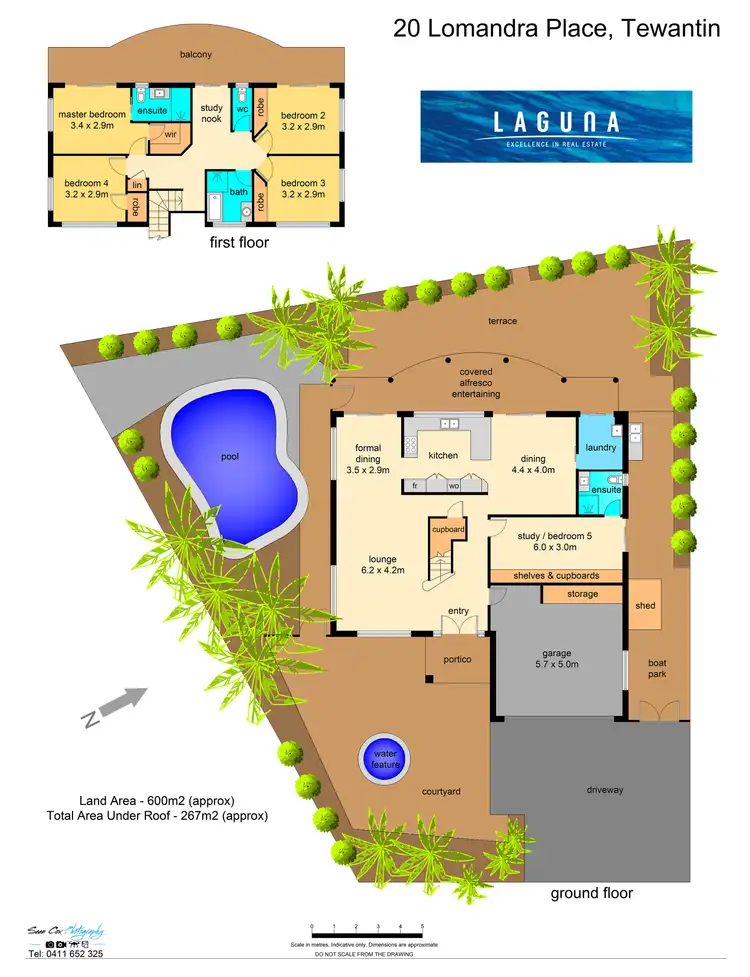 Floorplan of Homely house listing, 20 Lomandra Place, Tewantin QLD 4565
