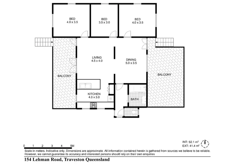 Floorplan of Homely rural property listing, 154 Lehman Road, Traveston QLD 4570