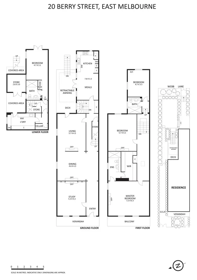 Floorplan of Homely house listing, 20-22 Berry Street, East Melbourne VIC 3002