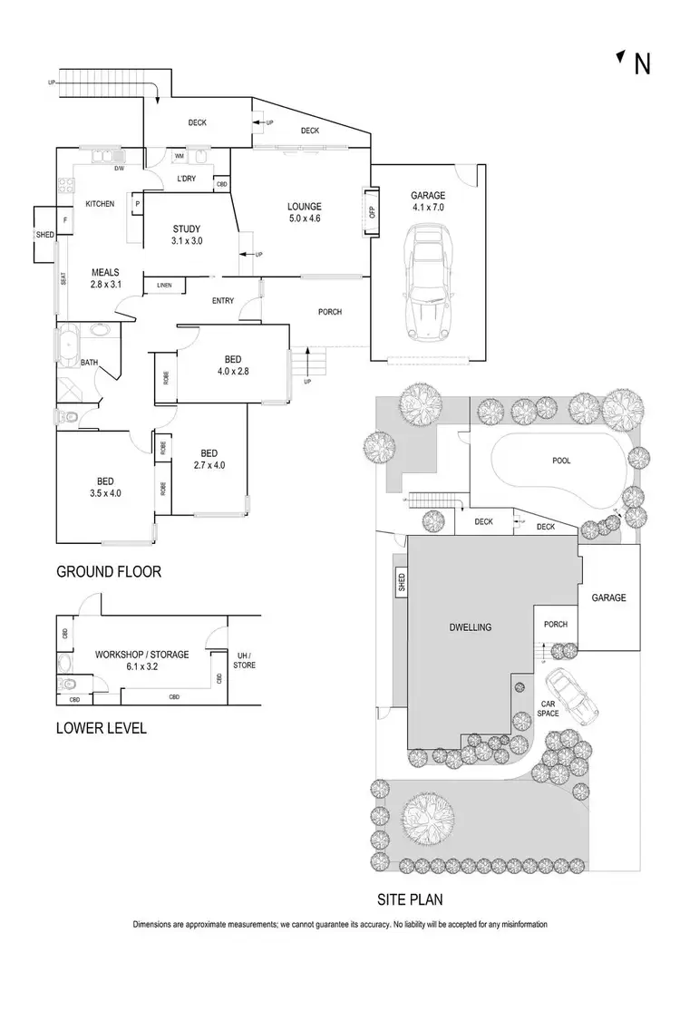 Floorplan of Homely house listing, 38 Tarcoola Drive, Yallambie VIC 3085