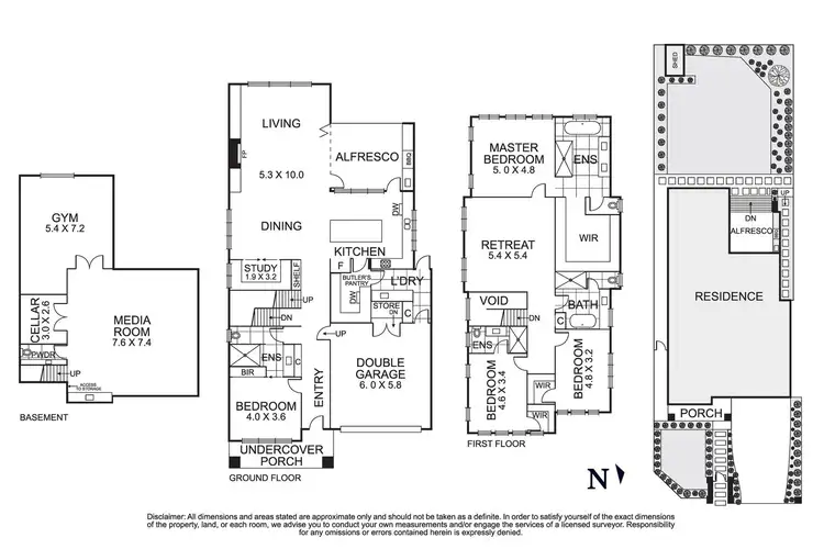 Floorplan of Homely house listing, 1/33 Kireep Road, Balwyn VIC 3103