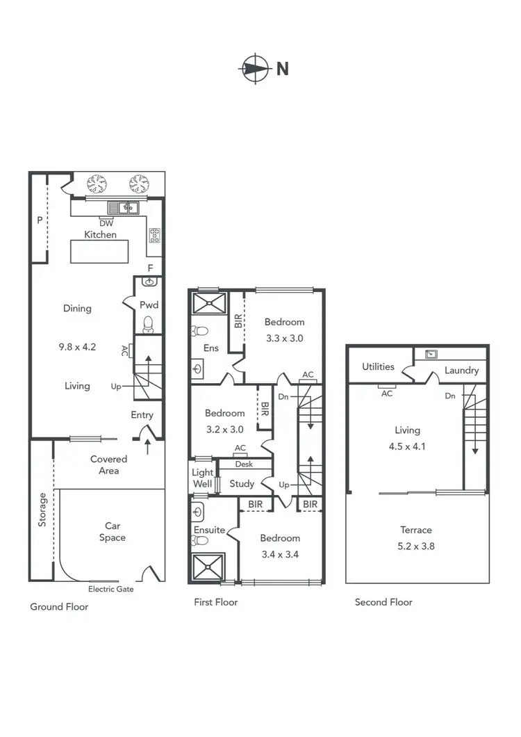 Floorplan of Homely house listing, 13/140 Bell Street, Ripponlea VIC 3185