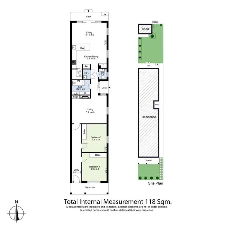 Floorplan of Homely house listing, 112 Charles Street, Seddon VIC 3011