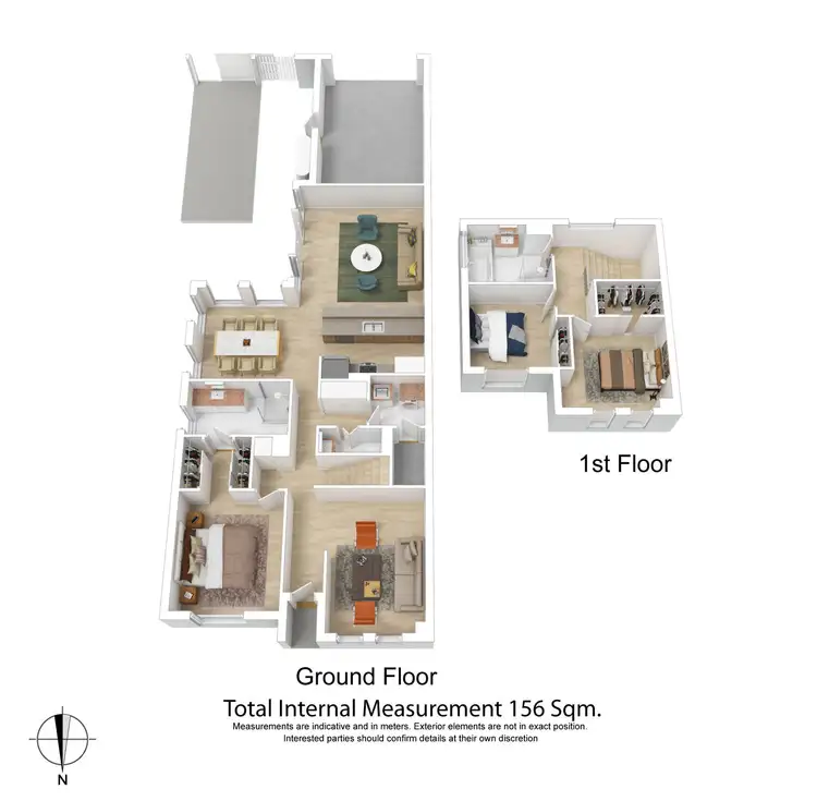 Floorplan of Homely townhouse listing, 58 McDougall Drive, Footscray VIC 3011