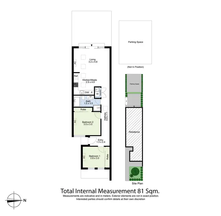 Floorplan of Homely house listing, 5A Thomson Street, Sunshine VIC 3020