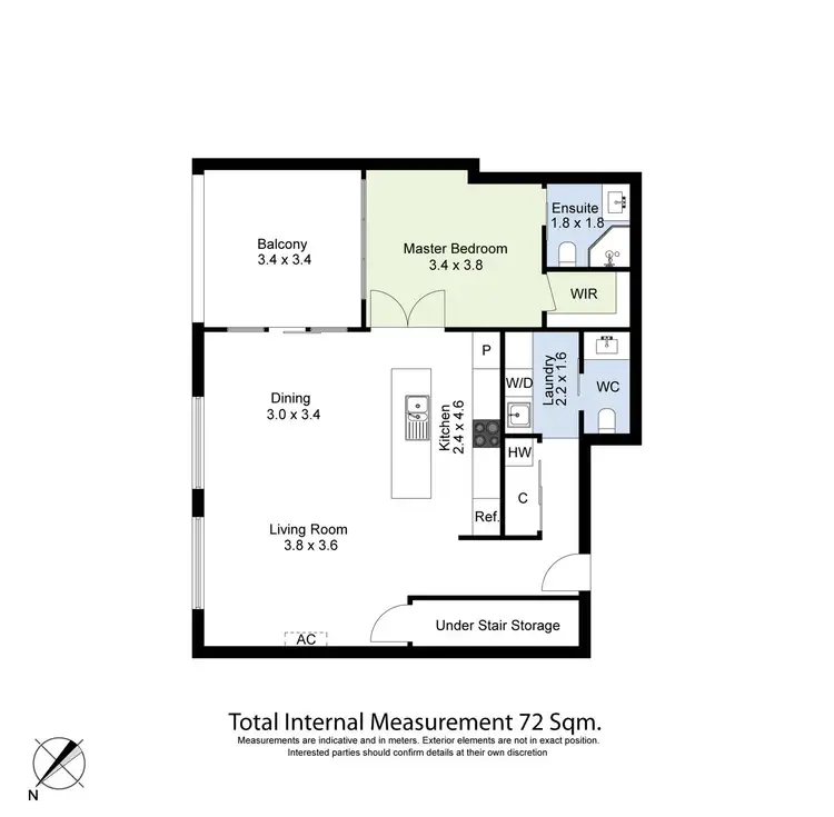 Floorplan of Homely apartment listing, 2/90 Charles Street, Seddon VIC 3011