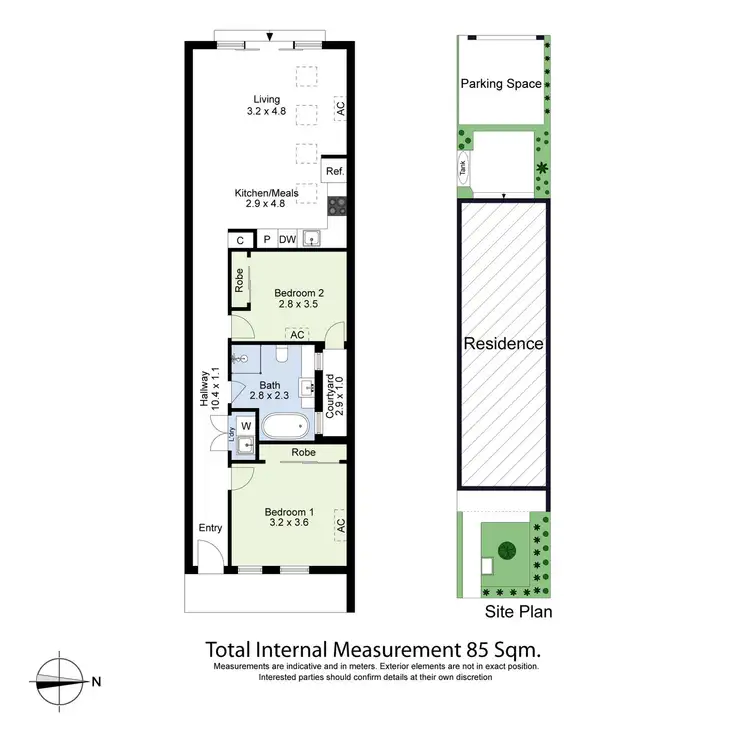 Floorplan of Homely house listing, 5B Thomson Street, Sunshine VIC 3020