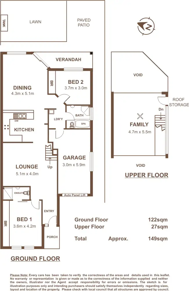 Floorplan of Homely house listing, 116B Portrush Road, Payneham South SA 5070