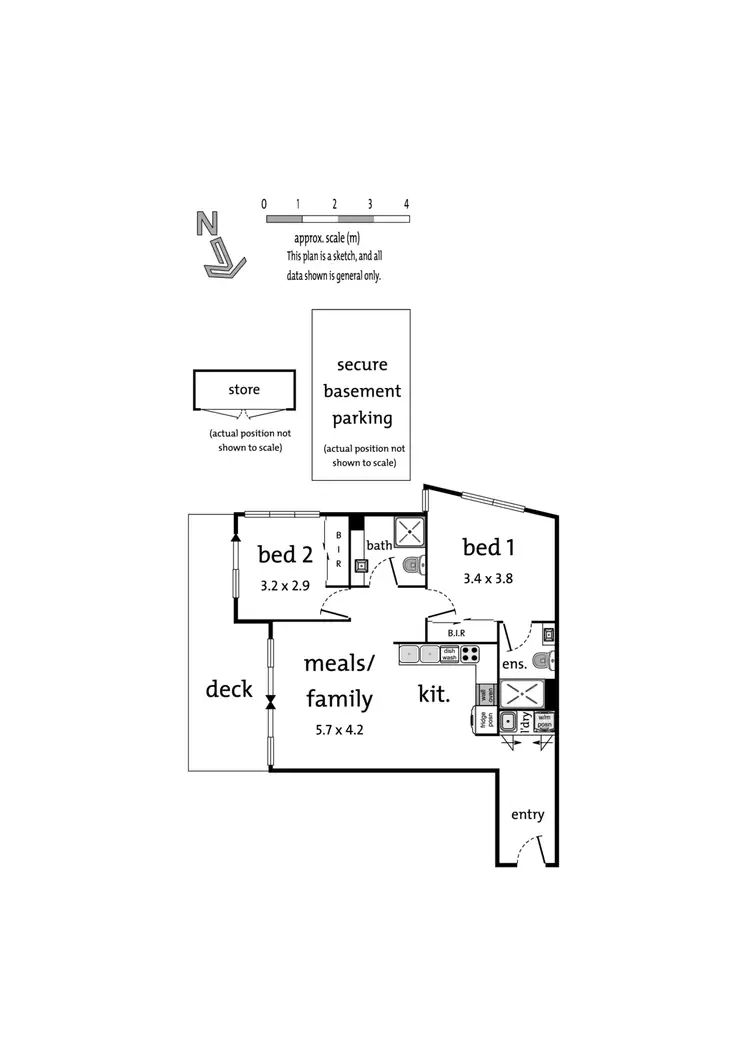 Floorplan of Homely apartment listing, G16/210 Reynolds Road, Doncaster East VIC 3109