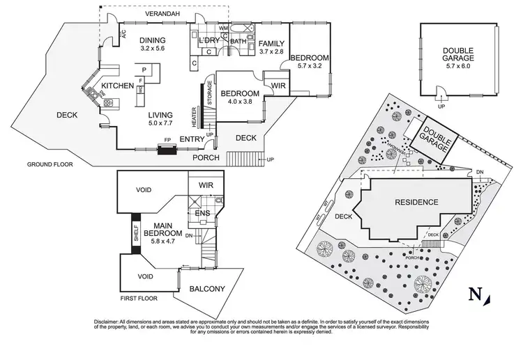 Floorplan of Homely house listing, 39 Porter Street, Eltham VIC 3095