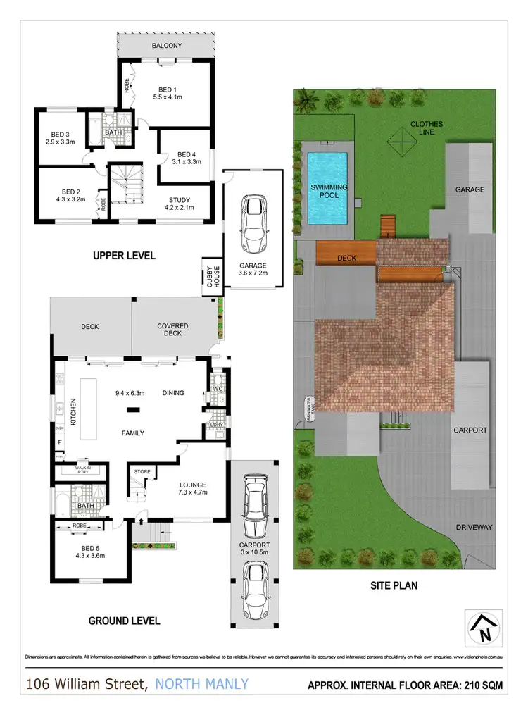 Floorplan of Homely house listing, 413/83 William Street, North Manly NSW 2100