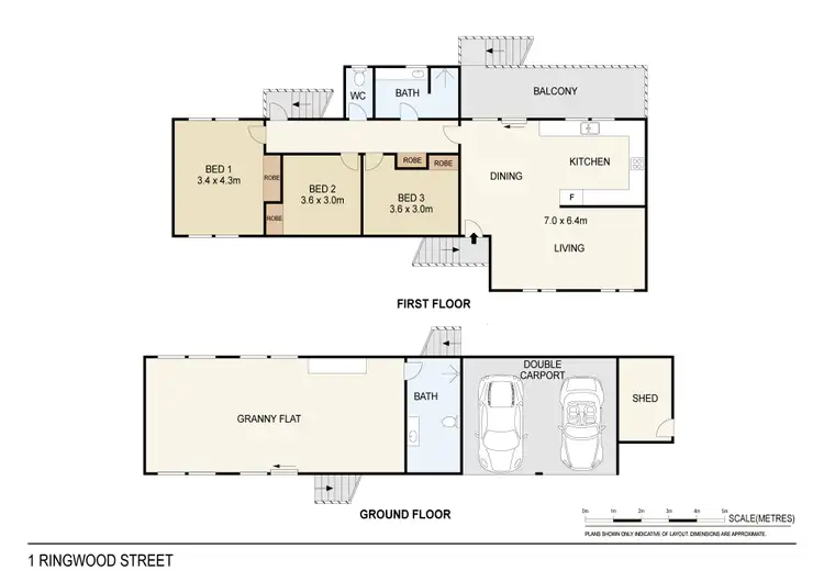 Floorplan of Homely house listing, 1 Ringwood Street, Malak NT 812