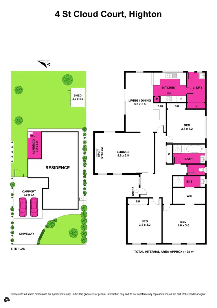 Floorplan of Homely house listing, 4 St Cloud Court, Highton VIC 3216