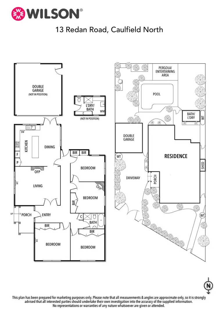 Floorplan of Homely house listing, 13 Redan Road, Caulfield North VIC 3161