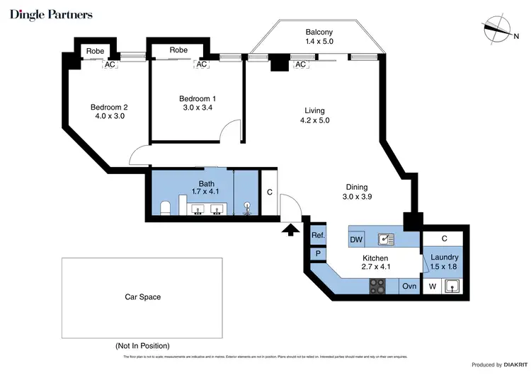 Floorplan of Homely apartment listing, 56/431 St Kilda Road, Melbourne VIC 3004