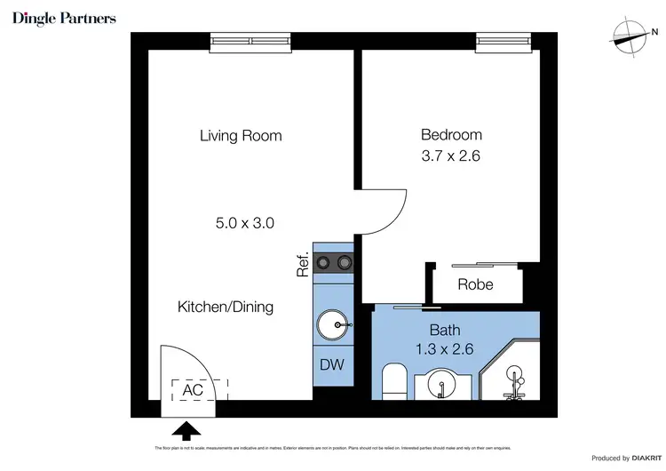 Floorplan of Homely apartment listing, 905/528 Swanston Street, Carlton VIC 3053