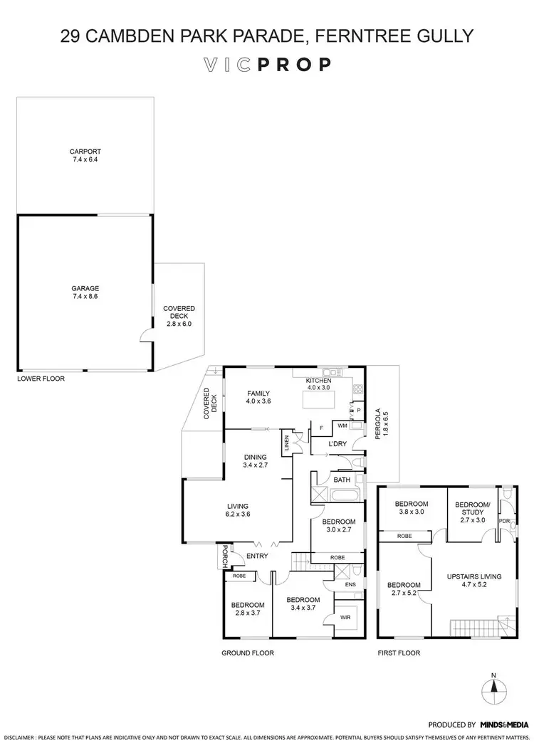 Floorplan of Homely house listing, 29 Cambden Park Parade, Ferntree Gully VIC 3156
