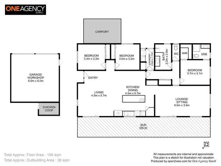 Floorplan of Homely house listing, 1 Lewis Court, Lewisham TAS 7173