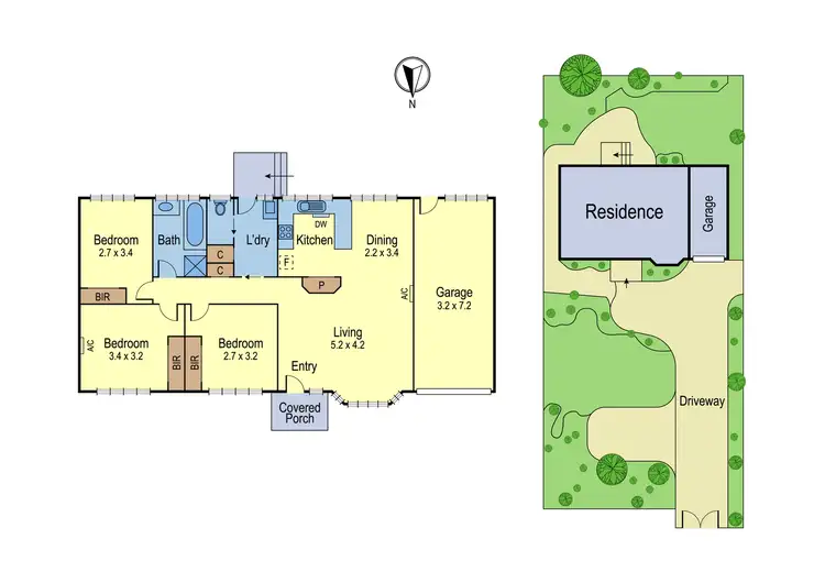 Floorplan of Homely unit listing, 2/176 Pitt Street, Eltham VIC 3095