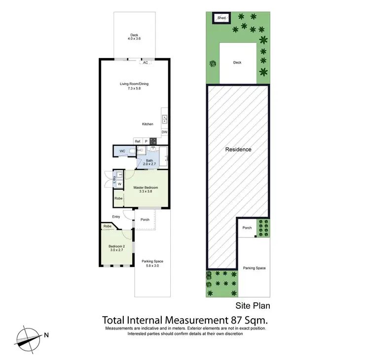 Floorplan of Homely townhouse listing, 2/11 Vine Street, West Footscray VIC 3012