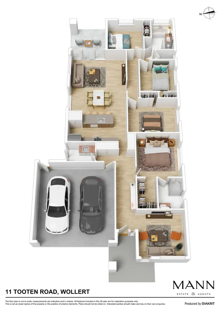 Floorplan of Homely house listing, 11 Tooten Road, Wollert VIC 3750